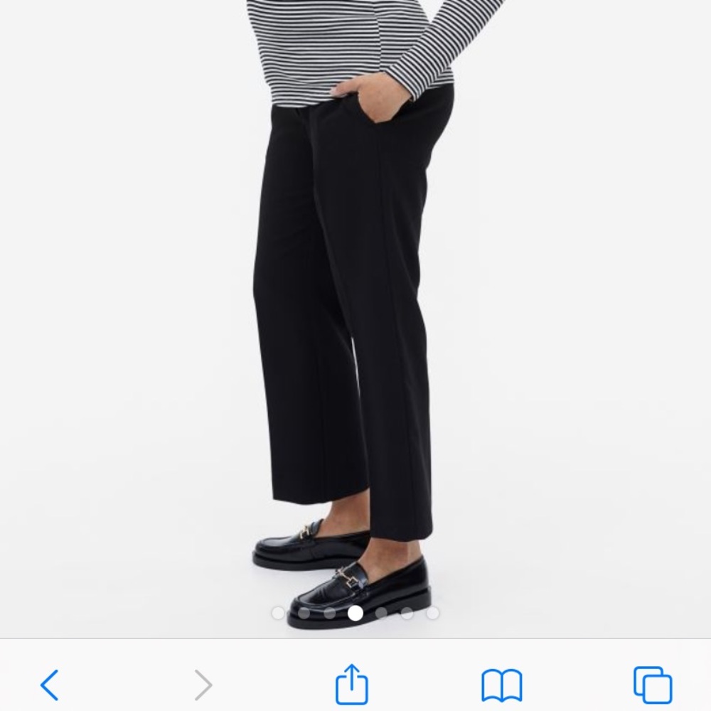 H and m maternity dress pants